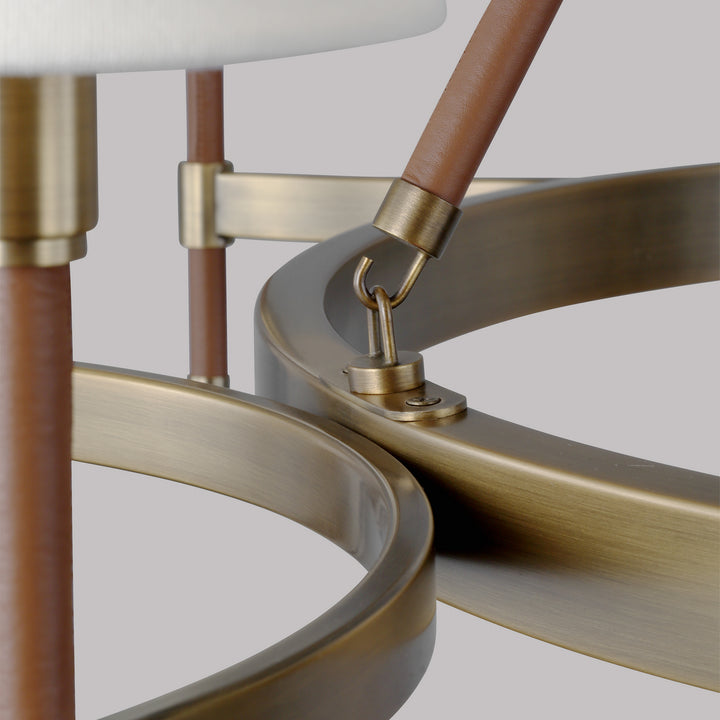 Visual Comfort Studio Eight Light Chandelier