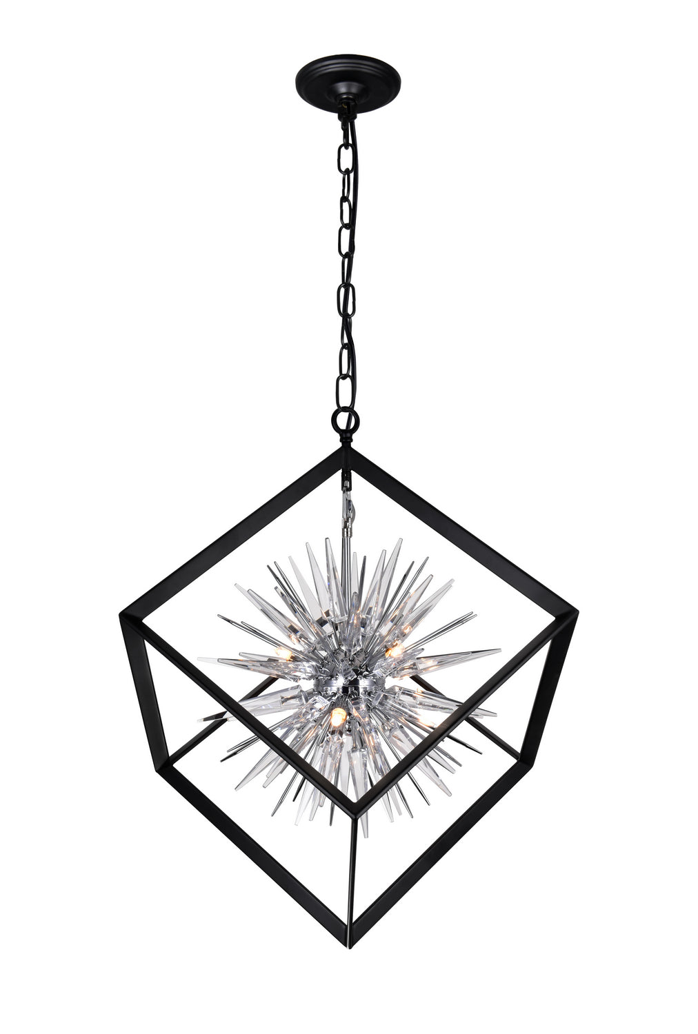 CWI LightingStarburstSix Light Chandelier