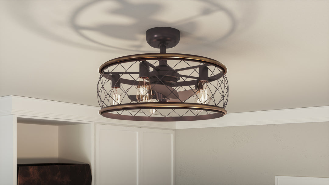 Quoizel Five Light Fandelier