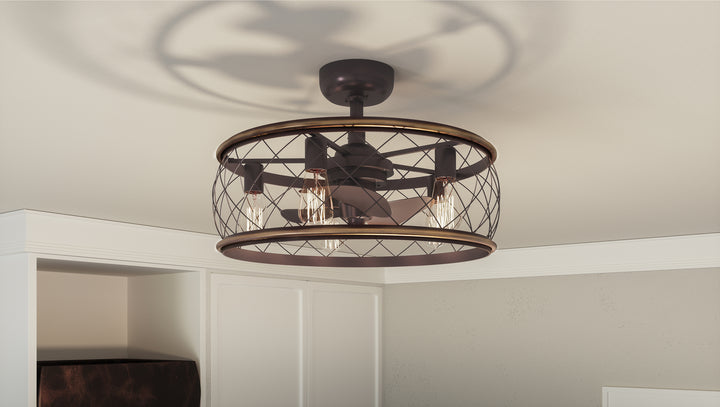 Quoizel Five Light Fandelier