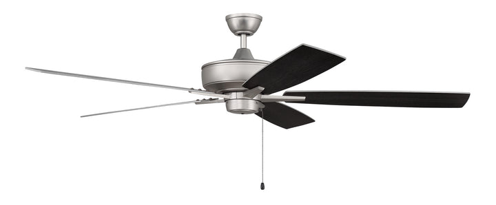Super Pro 60" Ceiling Fan in Brushed Satin Nickel