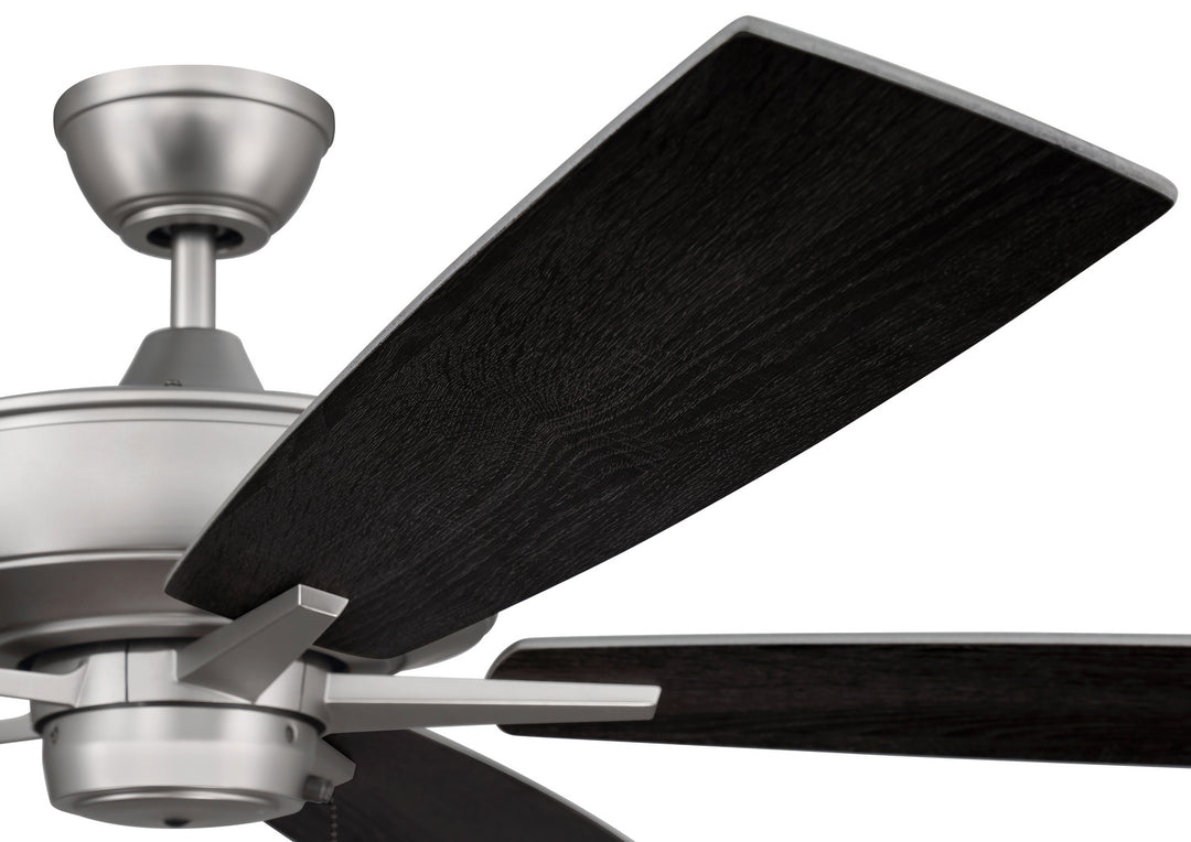 Super Pro 60" Ceiling Fan in Brushed Satin Nickel