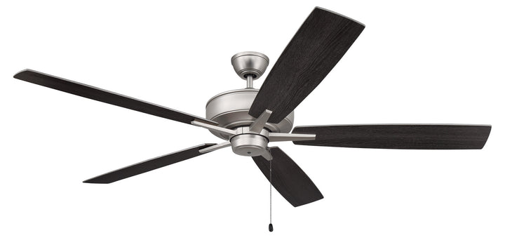 Super Pro 60" Ceiling Fan in Brushed Satin Nickel