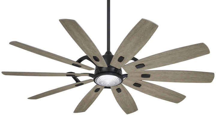 Minka Aire Barn 65" DC Ceiling Fan with 40W Dimmable LED Light and Remote Control