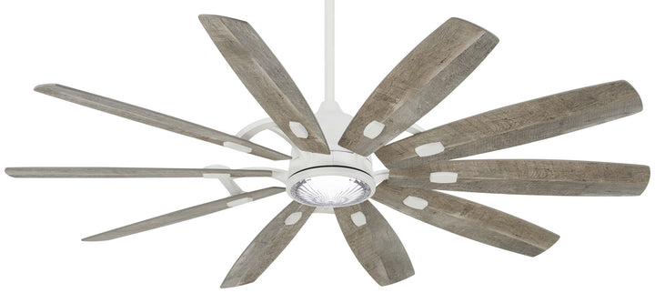 Minka Aire Barn 65" DC Ceiling Fan with 40W Dimmable LED Light and Remote Control