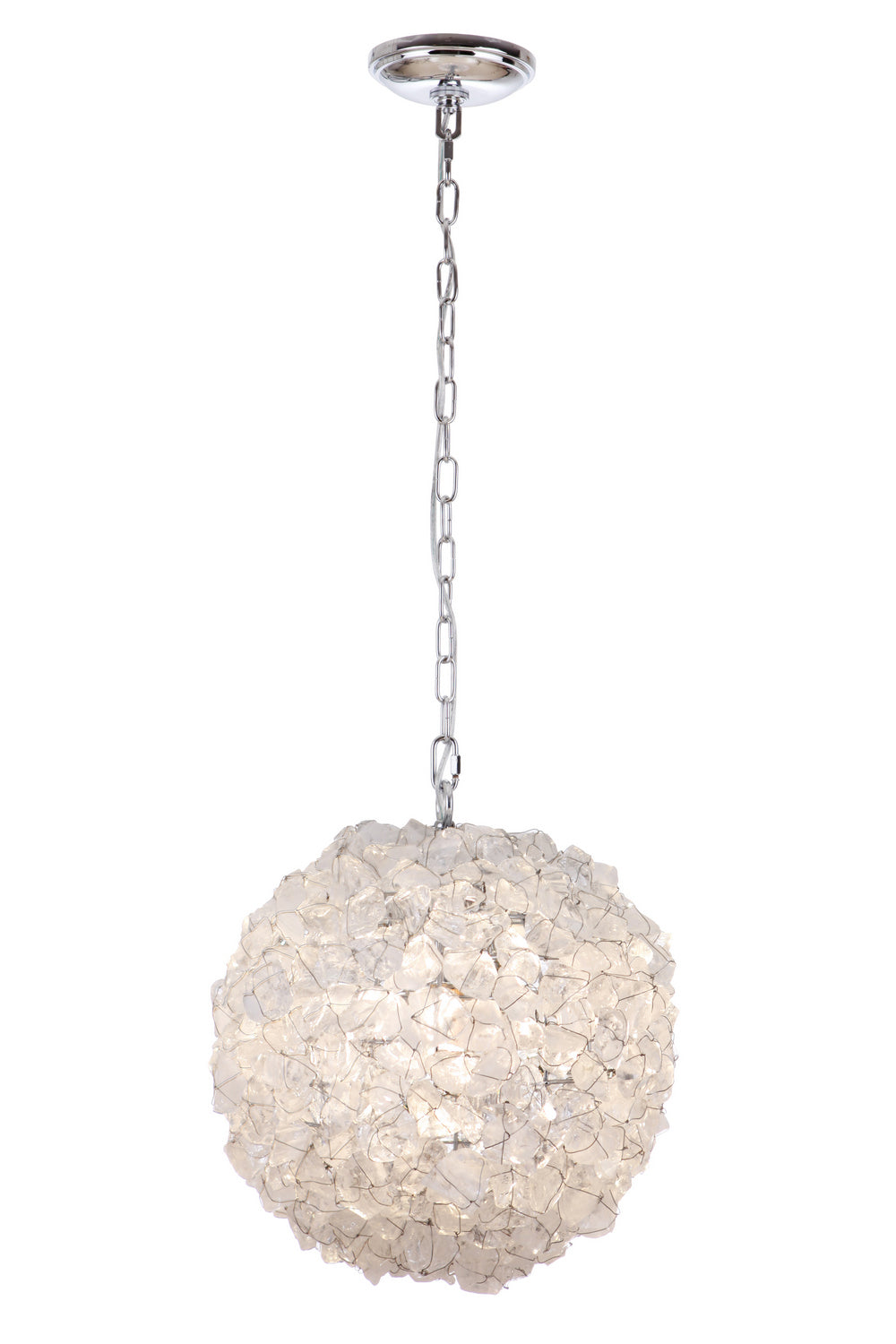 Roxx One Light Pendant in Chrome