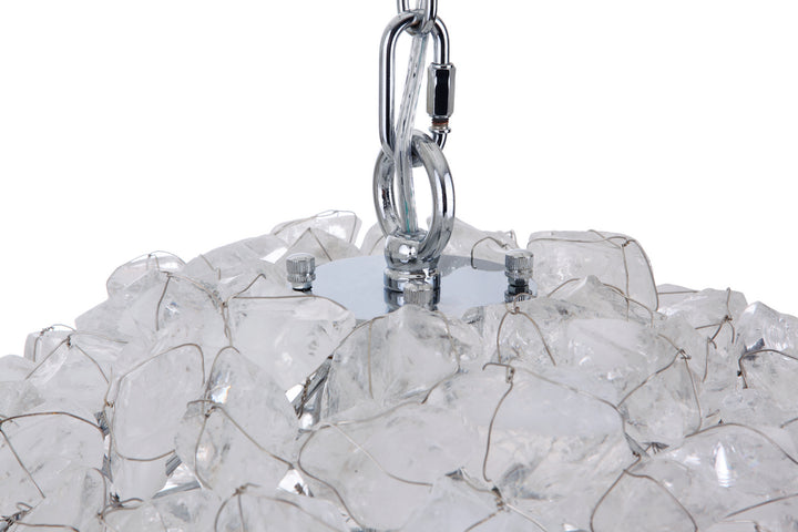 Roxx One Light Pendant in Chrome