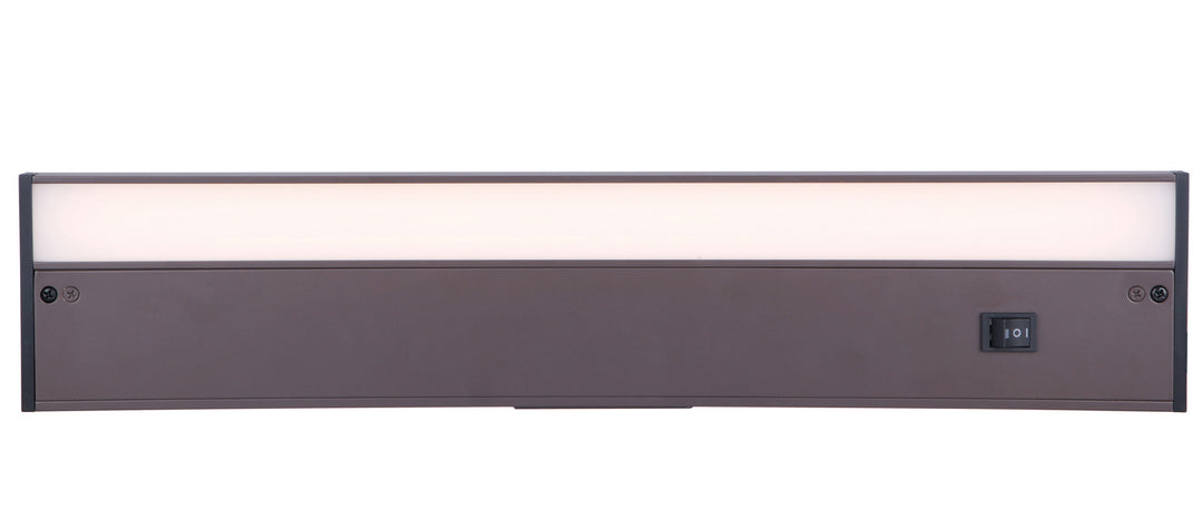 LED Under Cabinet Light Bar in Bronze