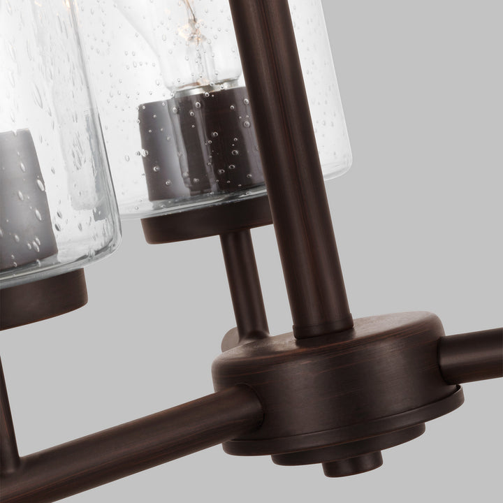Generation Lighting. Three Light Chandelier