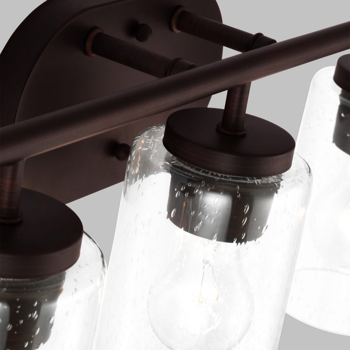 Generation Lighting. Three Light Wall / Bath