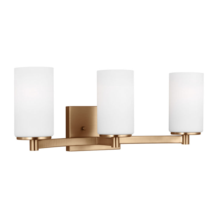 Generation Lighting. Three Light Wall / Bath