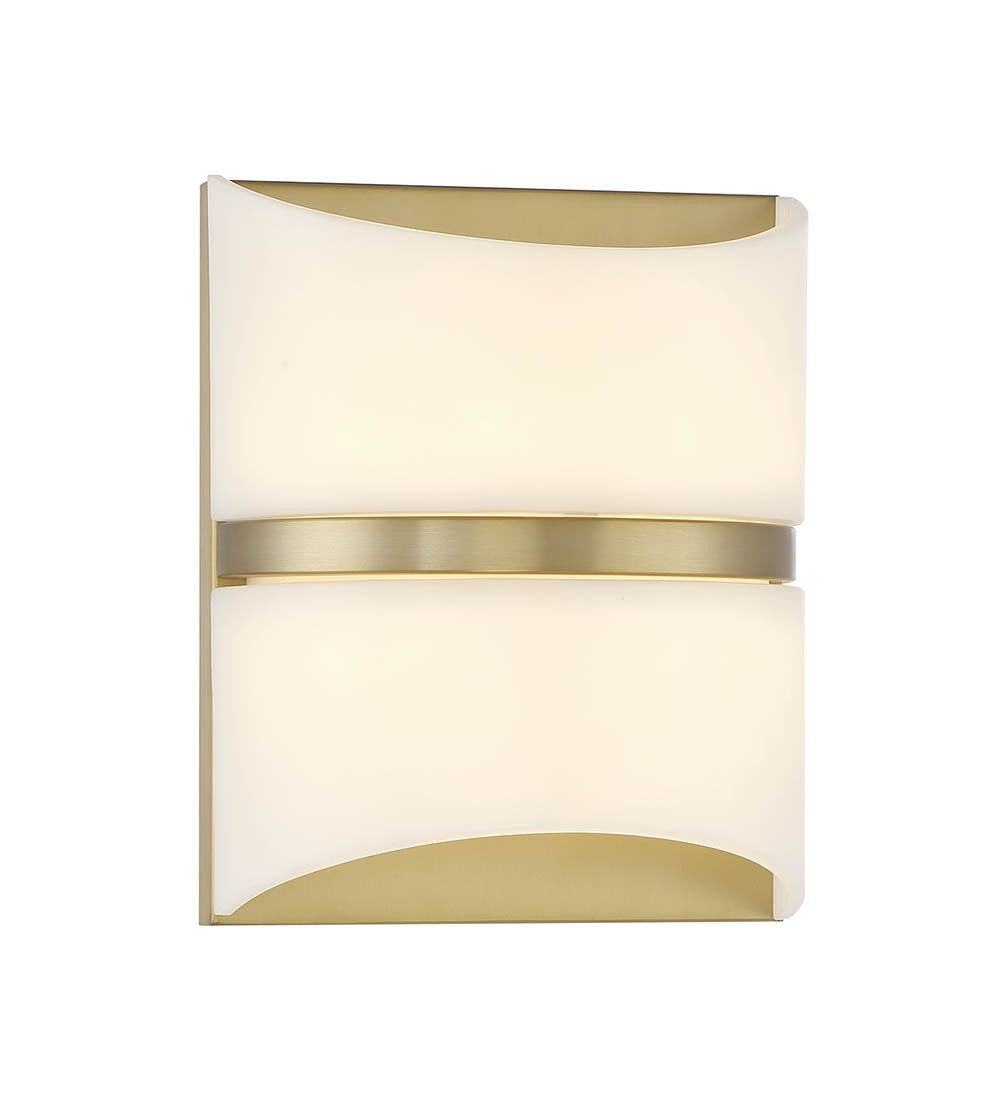 Minka Lavery Velaux LED Wall Sconce in Soft Brass