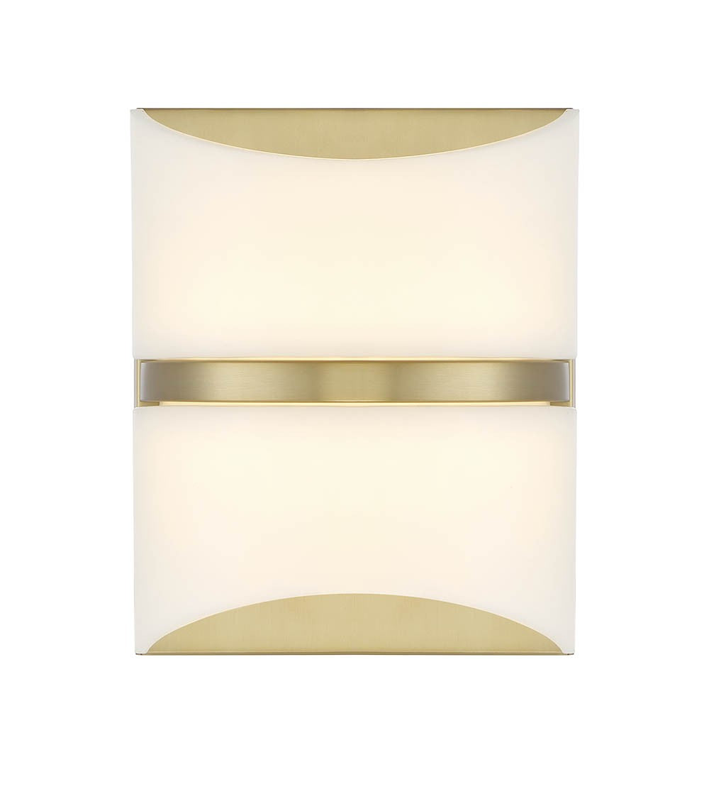 Minka Lavery Velaux LED Wall Sconce in Soft Brass