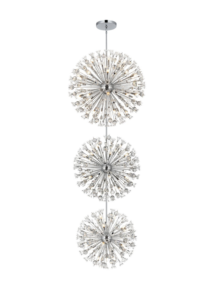 Elegant LightingVera74 Light Chandelier