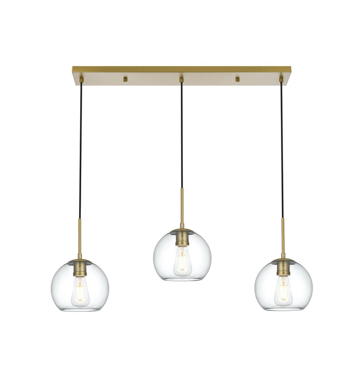 Elegant LightingBaxterThree Light Pendant