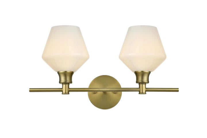 Elegant LightingGeneTwo Light Wall Sconce