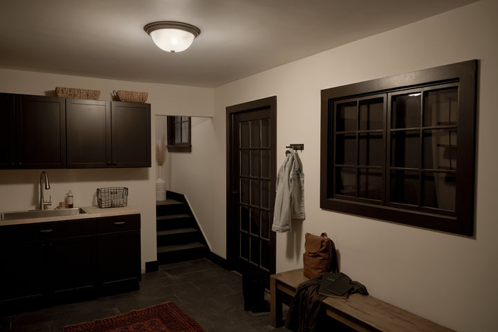 Kichler Three Light Flush Mount