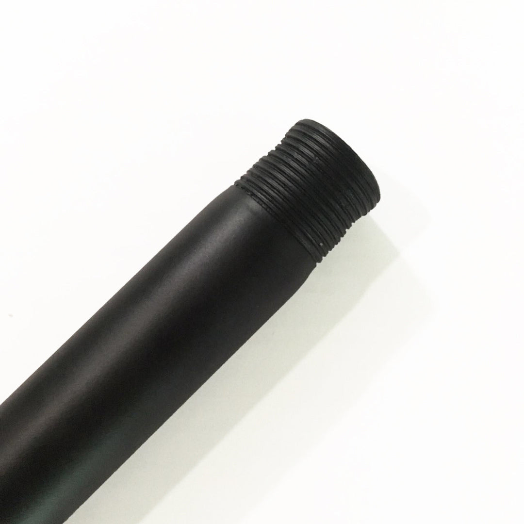 24" Downrod in Matte Black