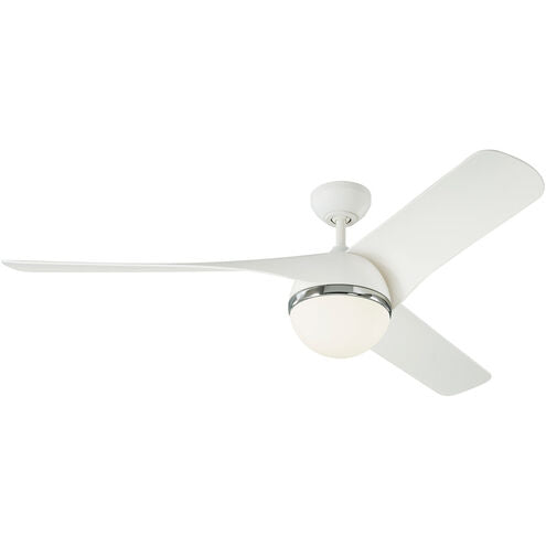 Visual Comfort Akova 56" Indoor/Outdoor DC Ceiling Fan with 20W LED Light plus Remote