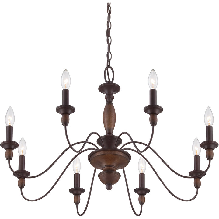 Quoizel Eight Light Chandelier