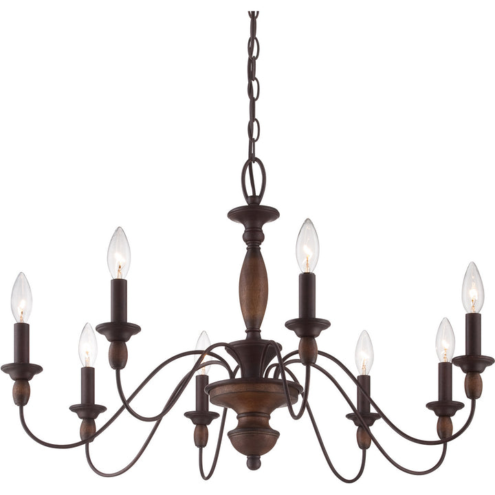 Quoizel Eight Light Chandelier