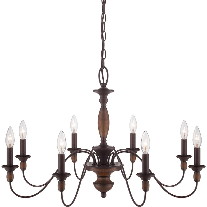 Quoizel Eight Light Chandelier