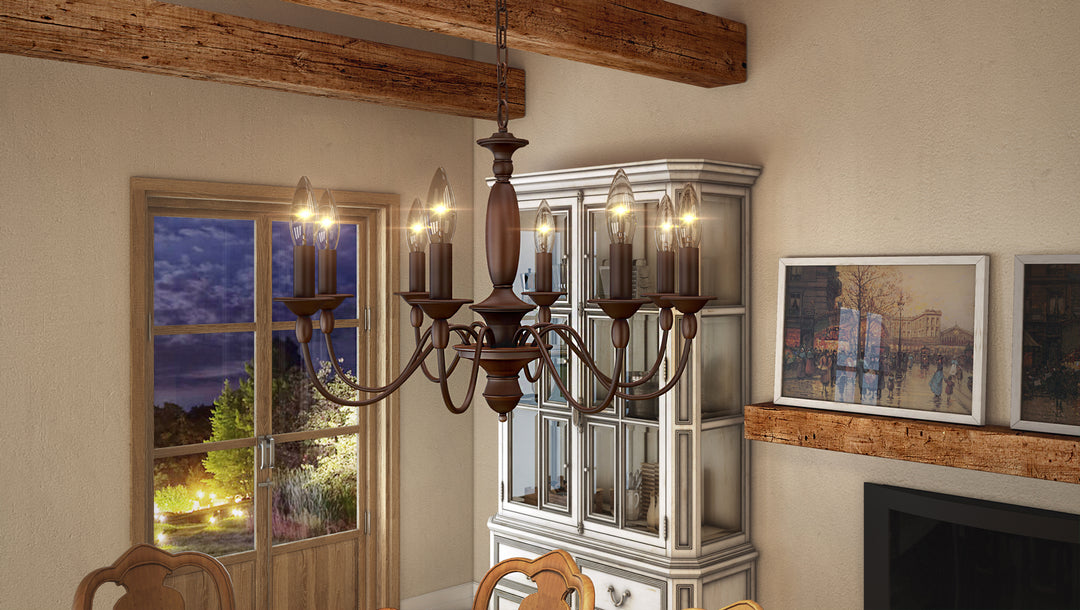 Quoizel Eight Light Chandelier