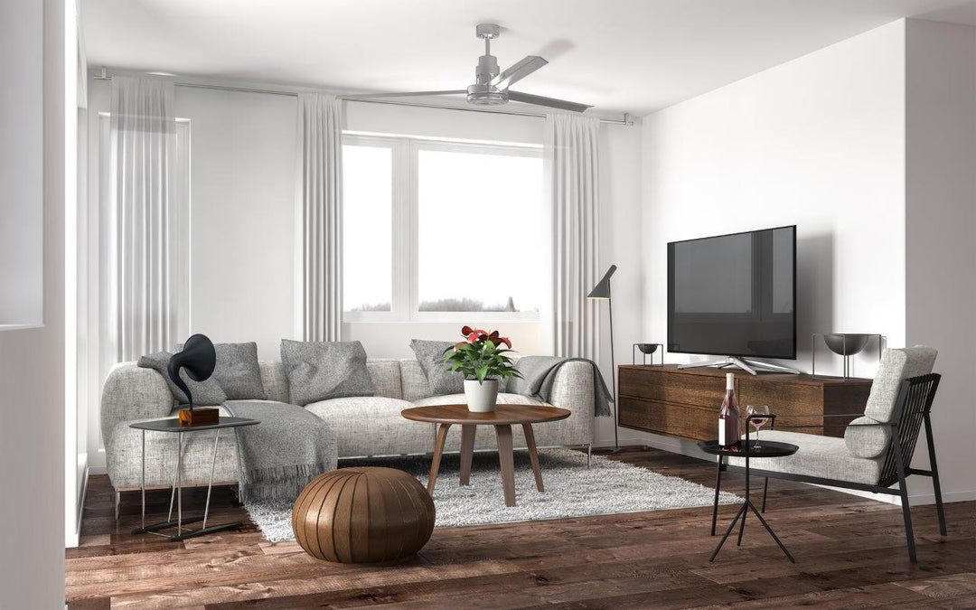 Craftmade Mondo 54" Indoor/Outdoor DC Ceiling Fan with Remote and Wall Control