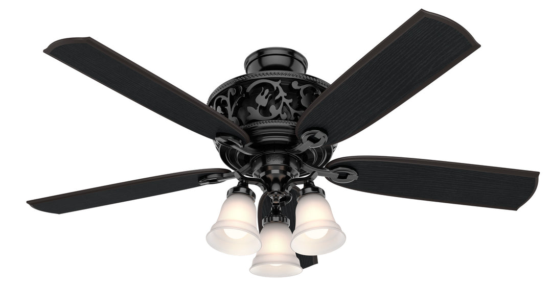 Hunter Fan Promenade 54" Indoor DC Ceiling Fan with 27W LED and Remote