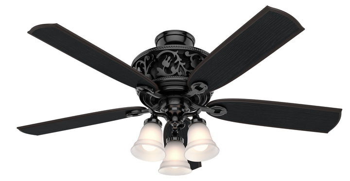 Hunter Fan Promenade 54" Indoor DC Ceiling Fan with 27W LED and Remote