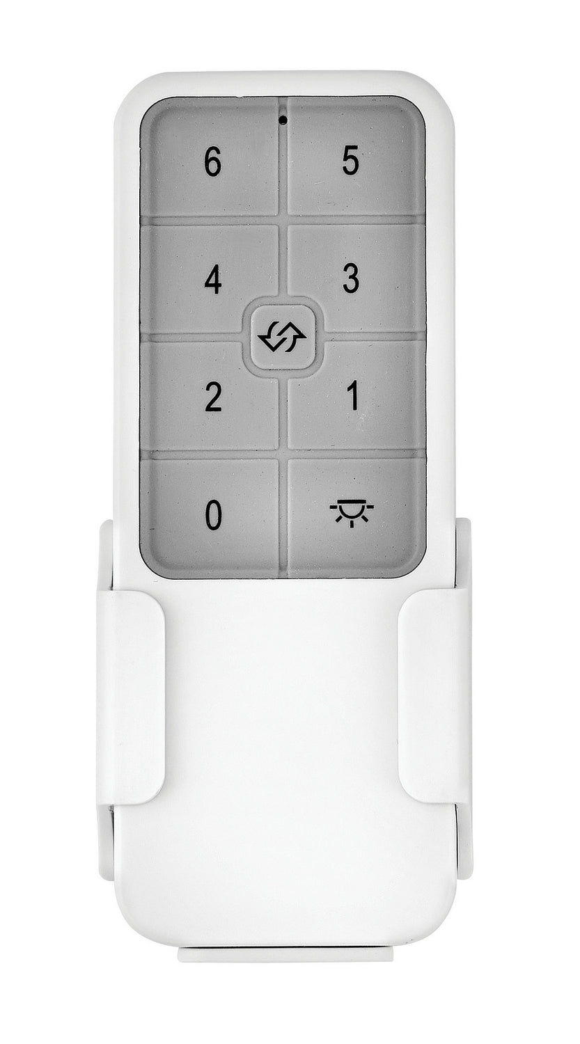 6 Speed DC Remote Control in White