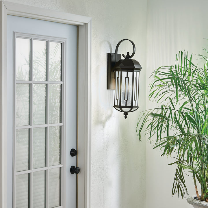 Kichler Three Light Outdoor Wall Mount