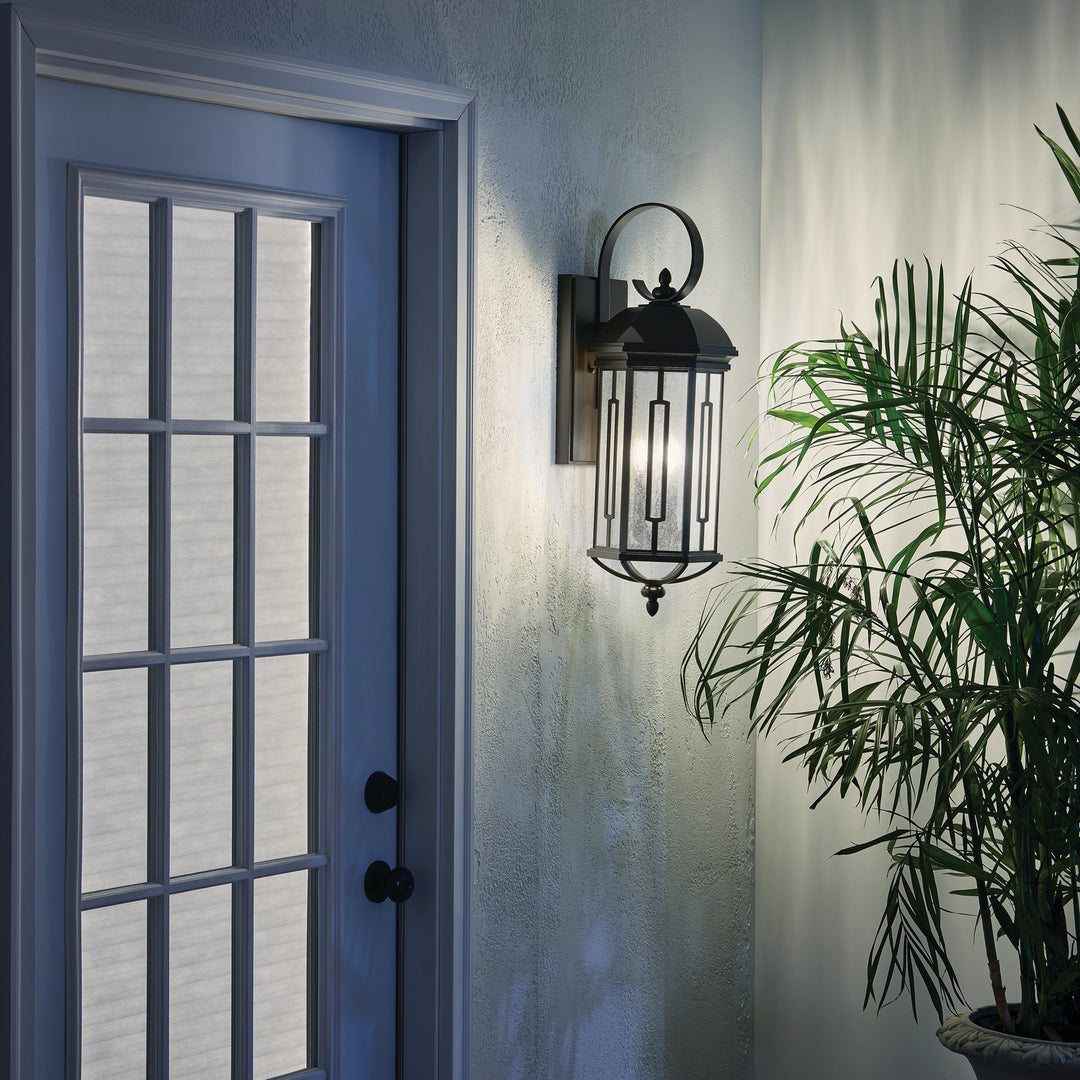 Kichler Three Light Outdoor Wall Mount