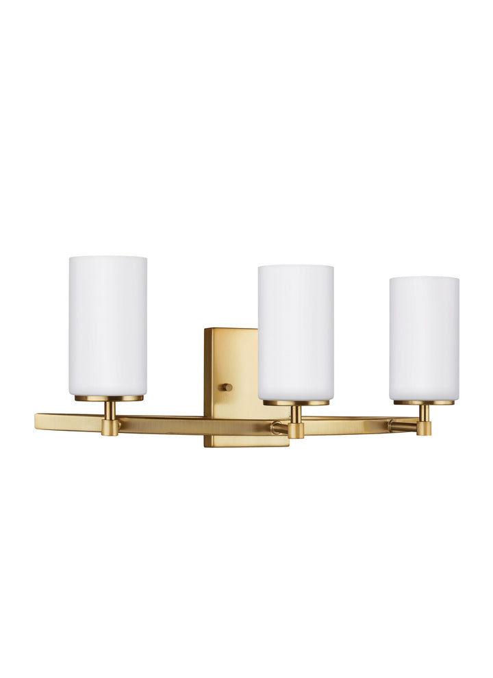 Generation Lighting. Three Light Wall / Bath