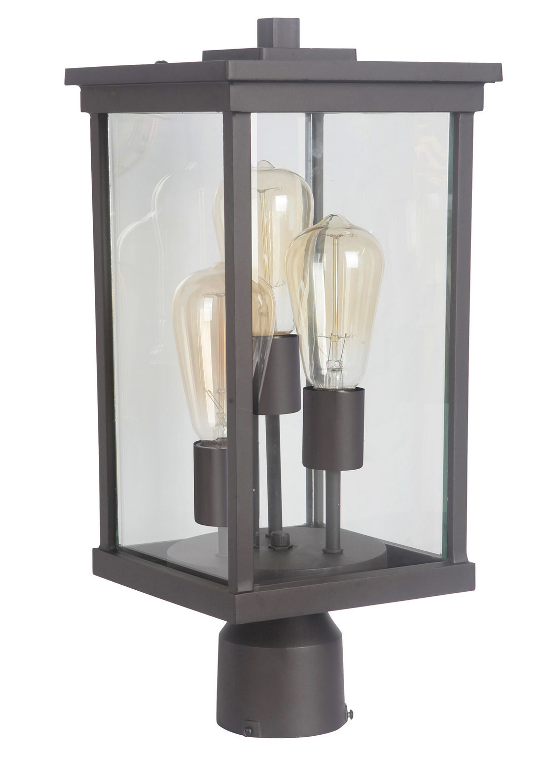 CraftmadeRivieraThree Light Outdoor Post Mount