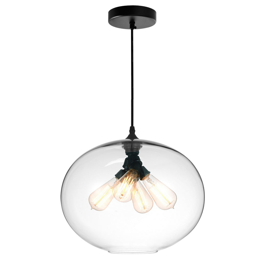 CWI LightingGlassFour Light Pendant