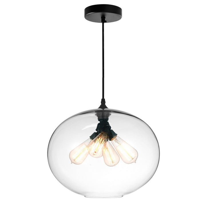 CWI LightingGlassFour Light Pendant