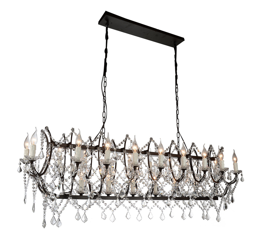 CWI LightingPhraya24 Light Chandelier