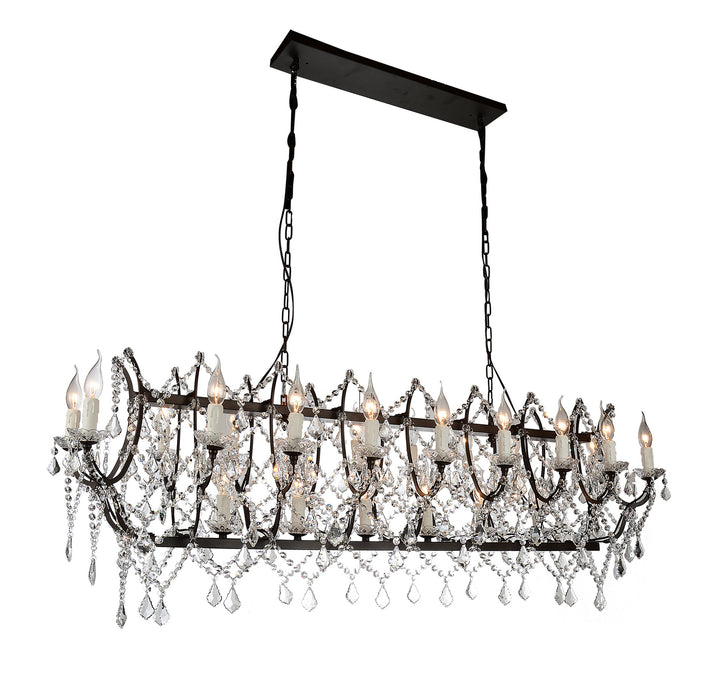 CWI LightingPhraya24 Light Chandelier