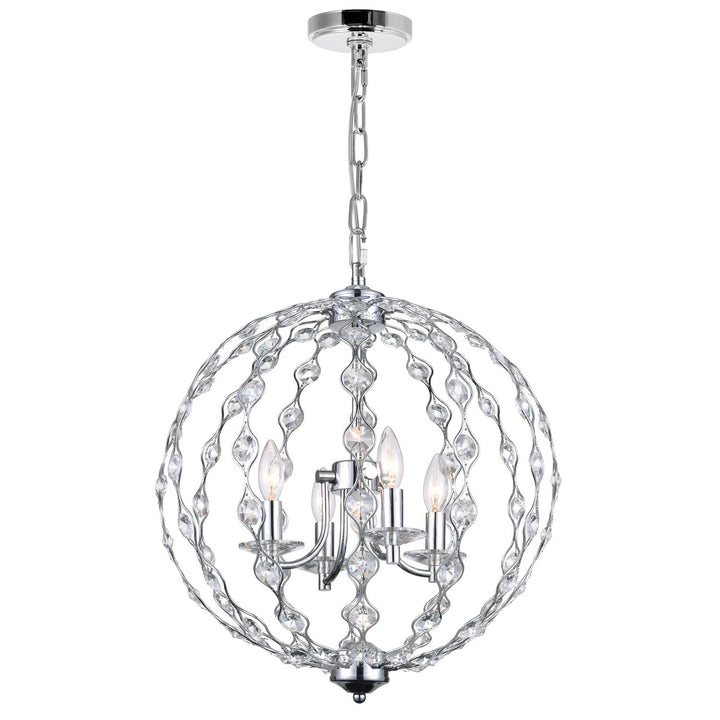 CWI LightingEsiaFour Light Chandelier
