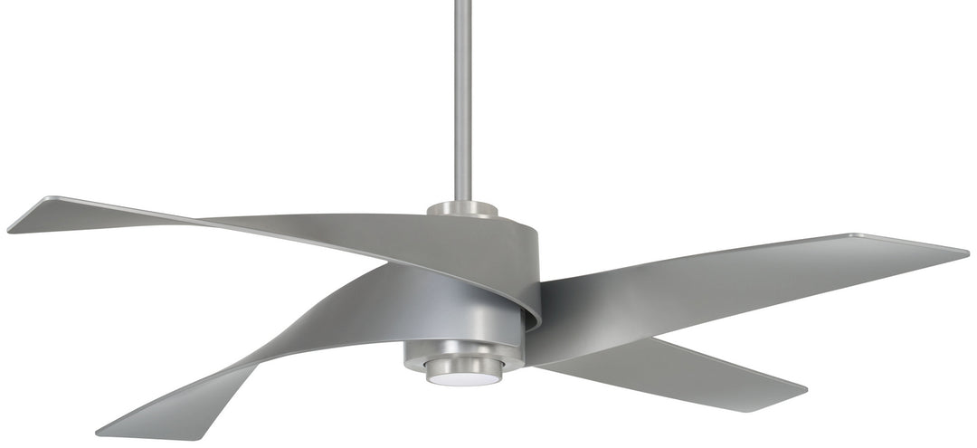 Minka Aire Artemis IV 64" DC Ceiling Fan with Dimmable 20W LED Light and 6 speed Remote Control
