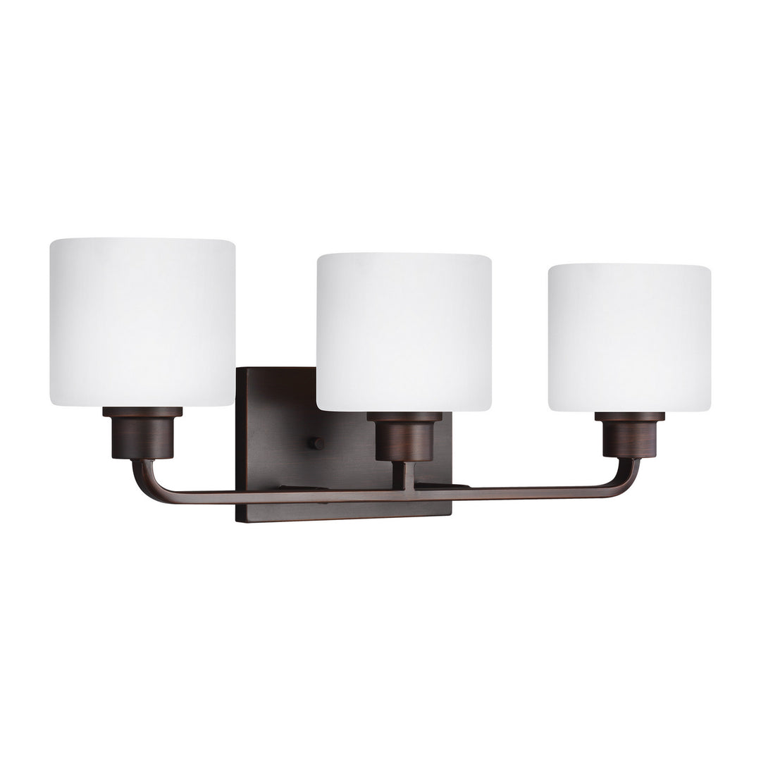 Generation Lighting. Three Light Wall / Bath