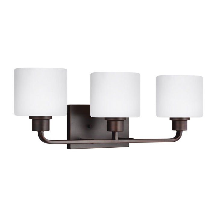 Generation Lighting. Three Light Wall / Bath