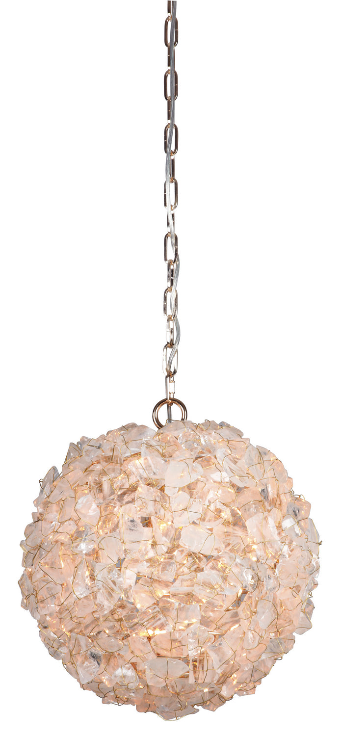 Roxx One Light Pendant in Gold