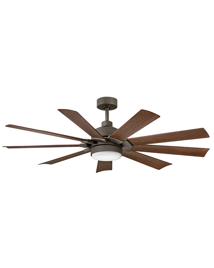 Hinkley Fan Turbine Smart Outdoor DC LED Ceiling Fan with Hiro Control
