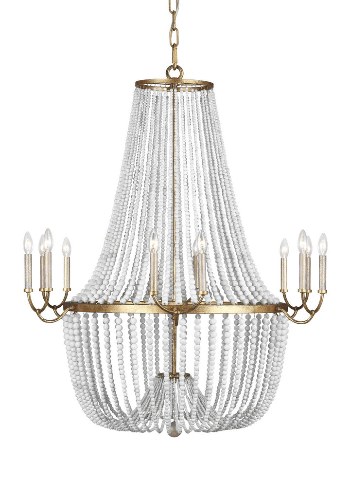 Generation Lighting. 12 Light Chandelier