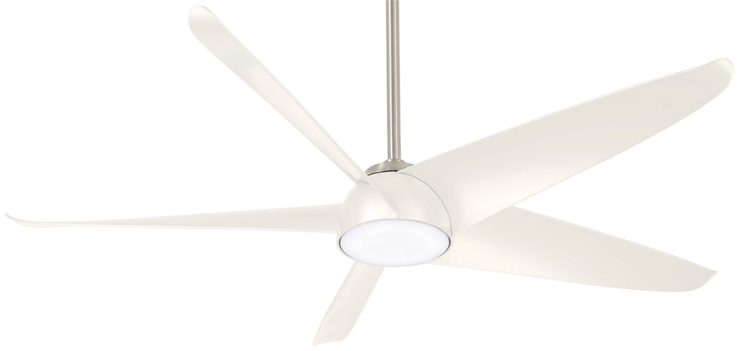 Minka Aire Ellipse 60" DC Ceiling Fan with 20W LED Light and 6 Speed Remote Control