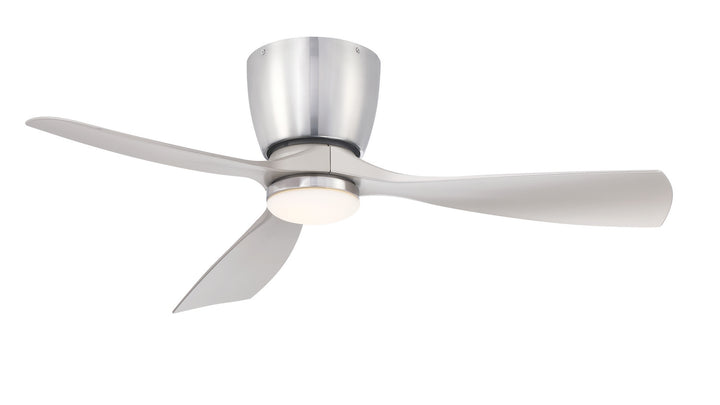 Fanimation Klinch 44" Flushmount Indoor/Outdoor Ceiling Fan with 18W LED Light and Remote Control