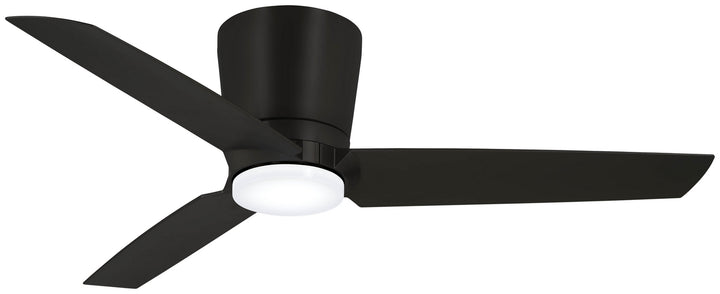 Minka Aire Pure 48" Flushmount Ceiling Fan with 16W LED Light and Wall Control