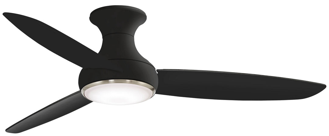 Minka Aire Concept III 54" Outdoor Smart DC Flushmount Ceiling Fan with Remote and 30W LED Light